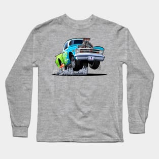 Cartoon hot rod Long Sleeve T-Shirt